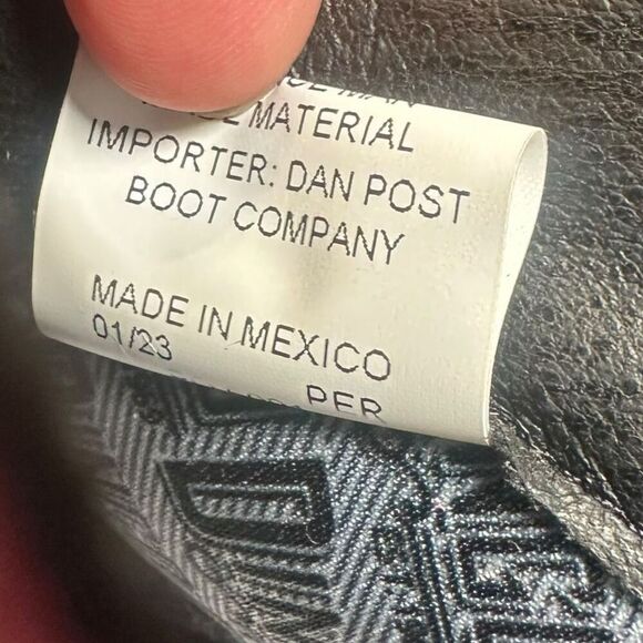 Dingo Star Struck Cowboy Boots Fuchsia Pink Leather Western Rodeo Women’s Size 7 - Picture 12 of 15